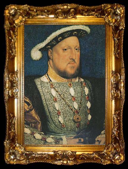 framed  Hans holbein the younger Portrait of Henry VIII,, ta009-2